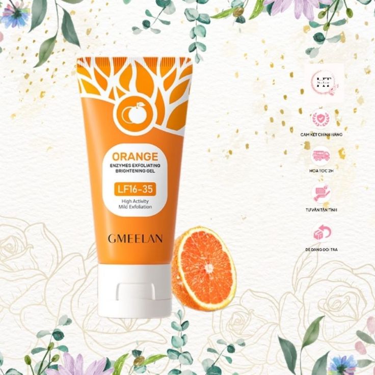 Orange Brightening Exfoliating Gel