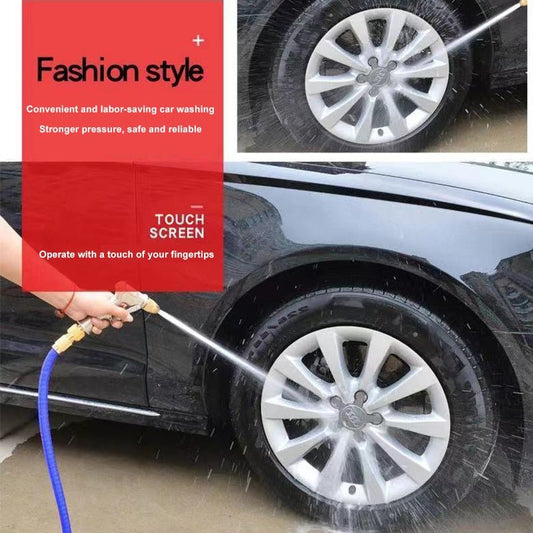 Expandable Garden Hose in use