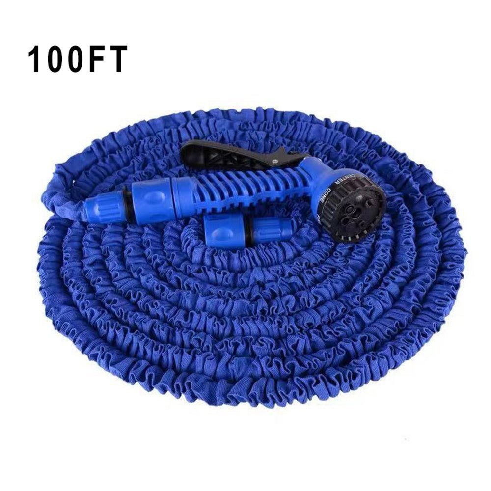 Expandable Garden Hose spray nozzle feature