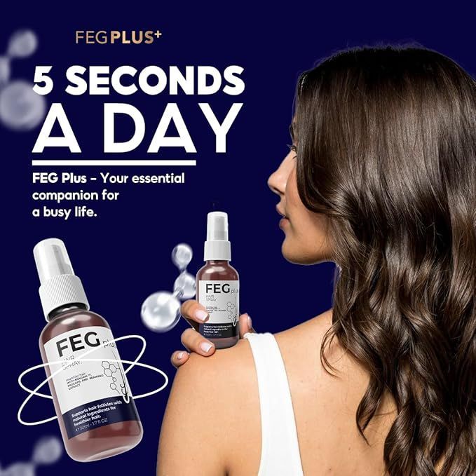 FEG Hair Growth Spray PLUS – Advanced Hair Regrowth & Anti-Hair Fall Treatment (Orginal)
